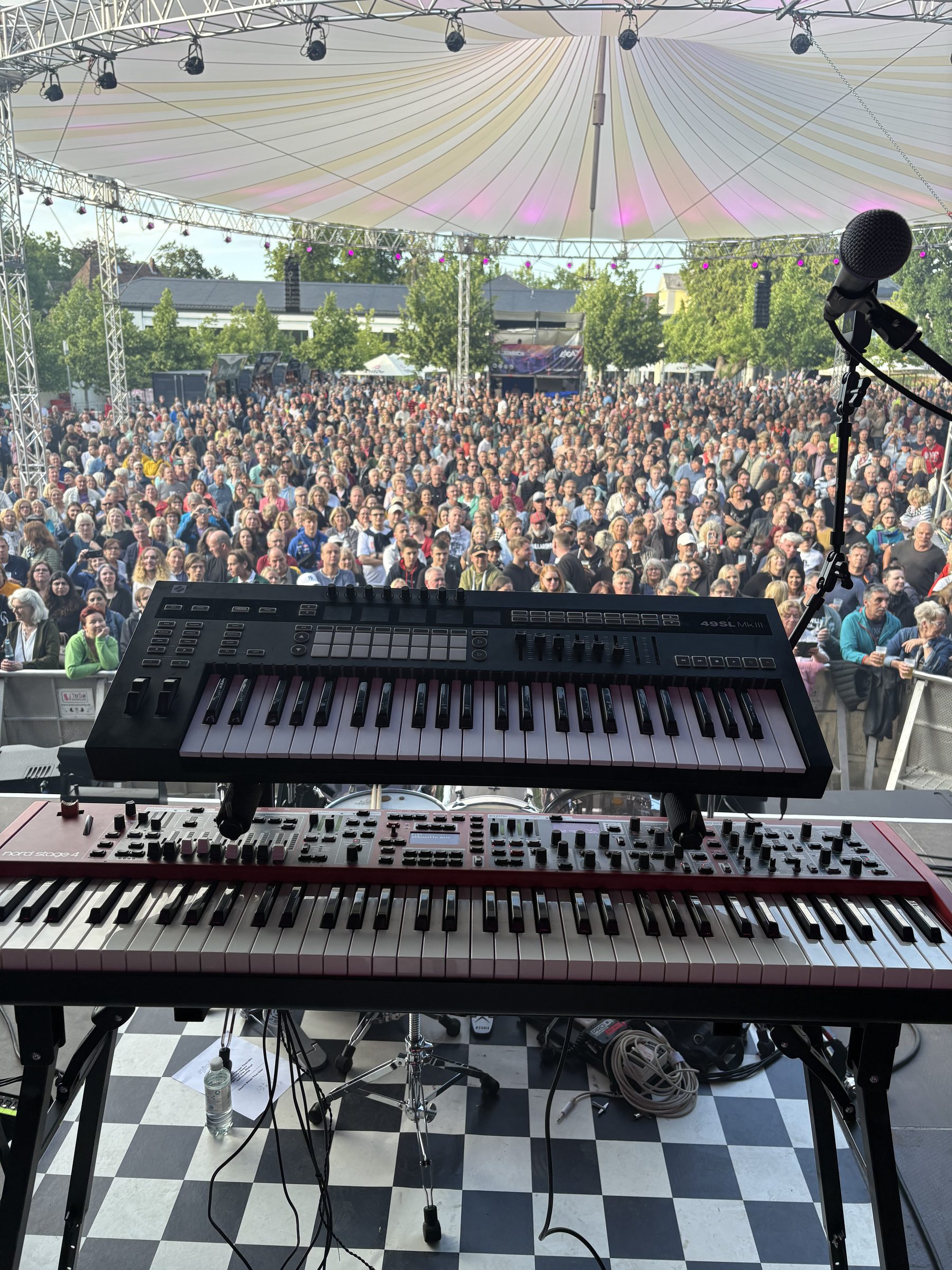 View from the stage
