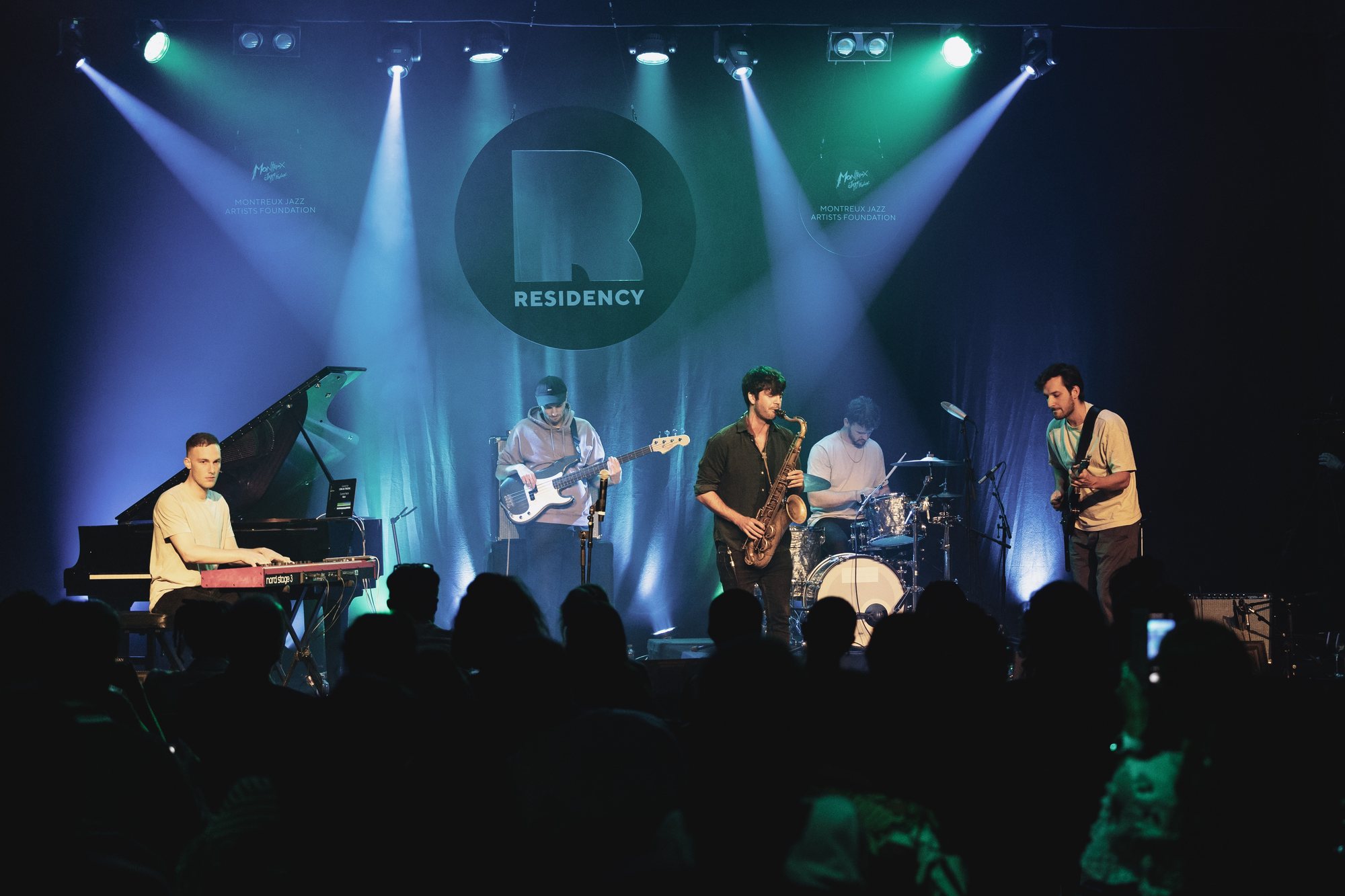 muralim performing at the Montreux Jazz Festival Residency